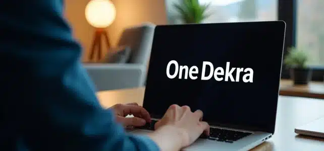 Comment accéder à vos services en ligne avec One Dekra